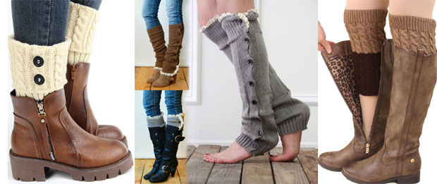 Плетени грејачи за ноге 